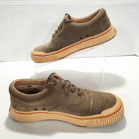 Tommy Bahama Rum Runner Suede Sneakers - Picture 3 of 9